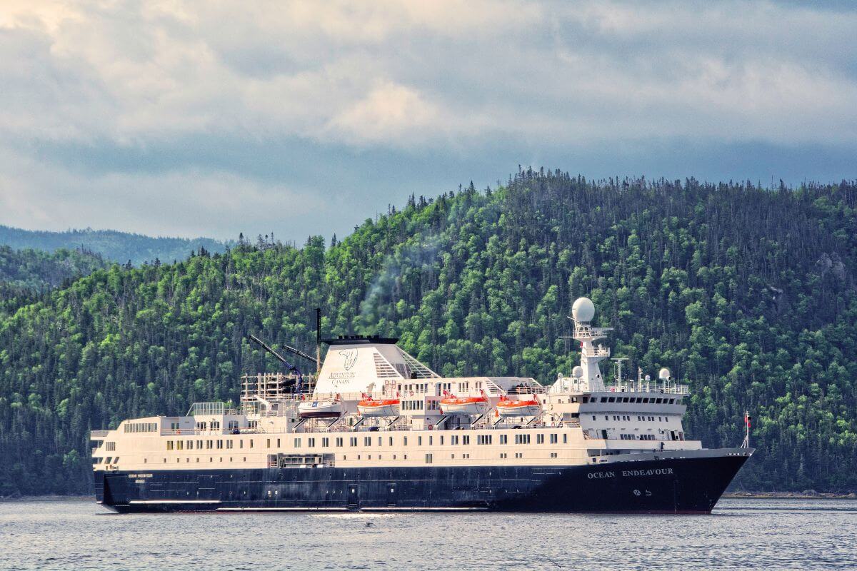 a river cruise in canada aboard the Ocean Endeavour