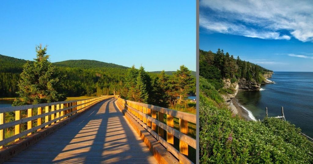 Parc National Forillon offers incredible walking tours